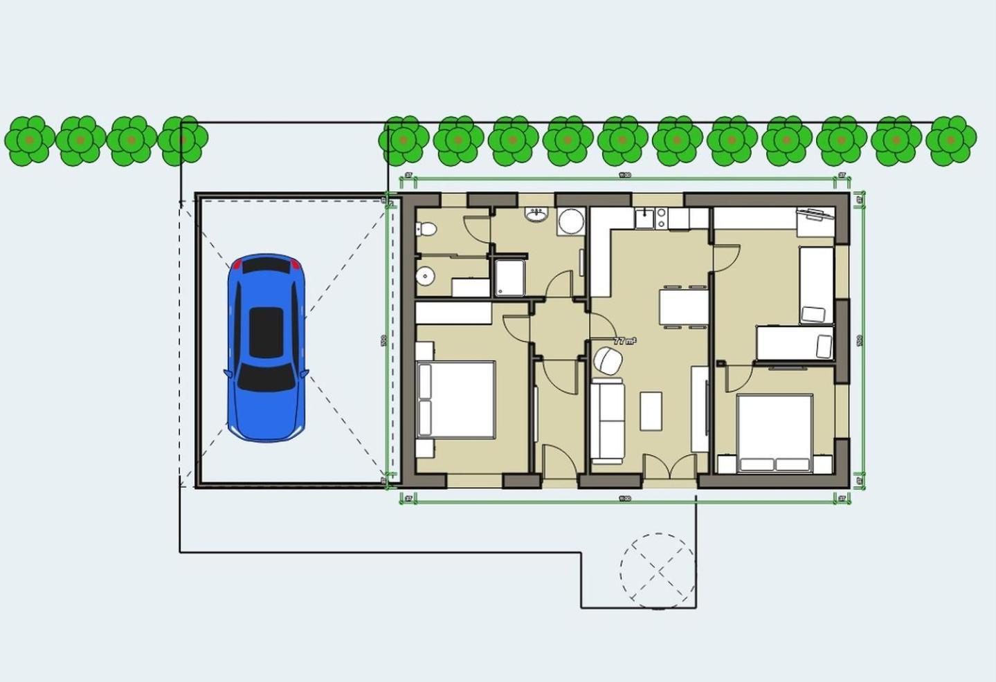 Apartman Pod Lipou - Samostatny Objekt Jaromer Luaran gambar