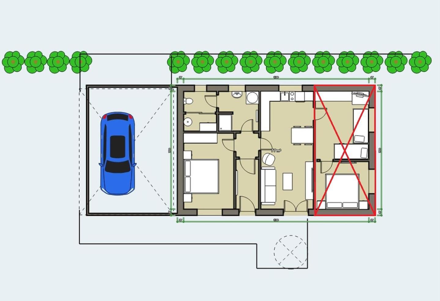 Apartman Pod Lipou - Samostatny Objekt Jaromer Bilik gambar